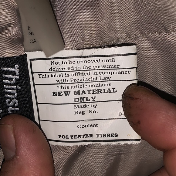 Danier woman’s leather coat with fir - Picture 5 of 8